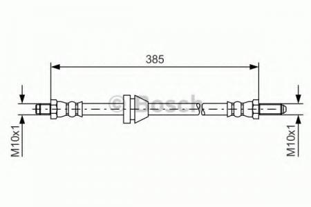 BREMSSCHLAUCH 1987476021 BOSCH