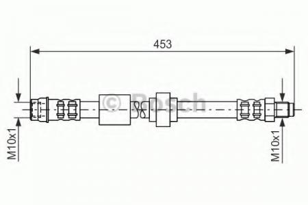 BREMSSCHLAUCH 1987476064 BOSCH