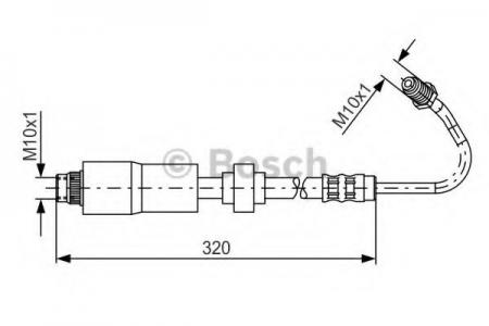 BREMSSCHLAUCH 1987476067 BOSCH