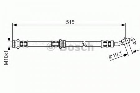 BREMSSCHLAUCH 1987476114 BOSCH