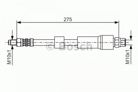 BREMSSCHLAUCH BOSCH 1987476174 1987476174