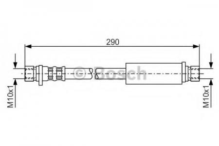 BREMSSCHLAUCH 1987476204 BOSCH