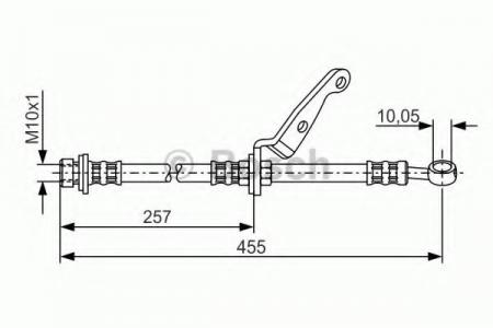 BREMSSCHLAUCH 1987476206 BOSCH