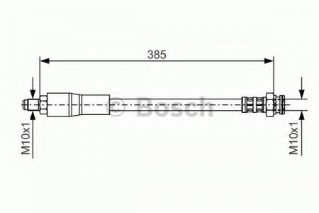 BREMSSCHLAUCH 1987476461 BOSCH