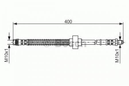 BREMSSCHLAUCH 1987476844 BOSCH