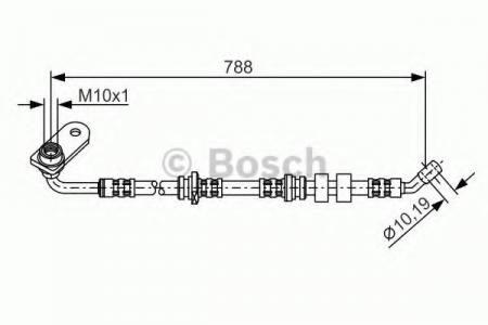 BREMSSCHLAUCH 1987476934 BOSCH