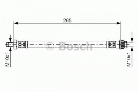 BREMSSCHLAUCH 1987476948 BOSCH