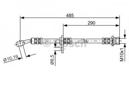 BREMSSCHLAUCH 1987476989 BOSCH