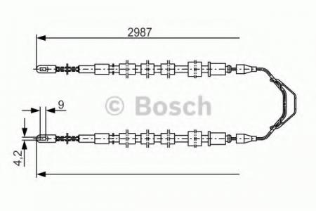 BREMSSEIL 1987477031 BOSCH