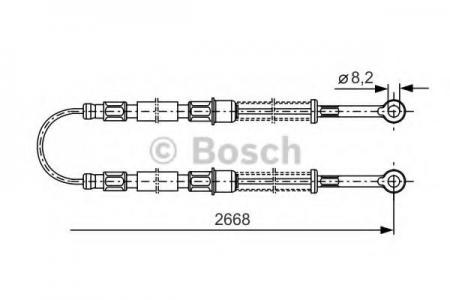 BREMSSEIL 1987477086 BOSCH