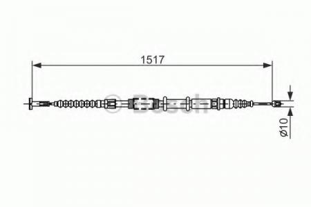 BREMSSEIL 1987477382 BOSCH