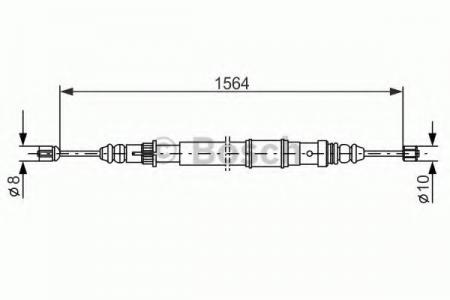 BREMSSEIL 1987477471 BOSCH