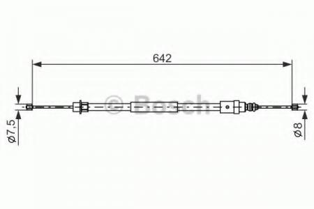    PEUGEOT 406 642 1987477573 BOSCH