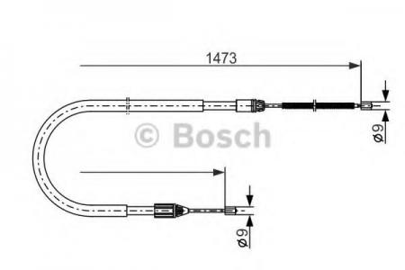 BREMSSEIL 1987477636 BOSCH