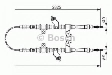 BREMSSEIL 1987477718 BOSCH