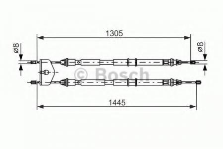    FORD FUSION, FIESTA 1987477732 BOSCH