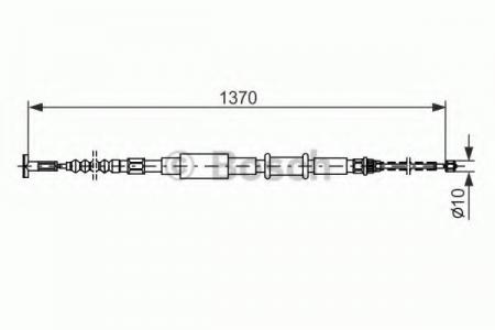 BREMSSEIL 1987477827 BOSCH