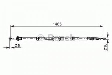 BREMSSEIL 1987477971 BOSCH