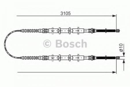 BREMSSEIL 1987477989 BOSCH