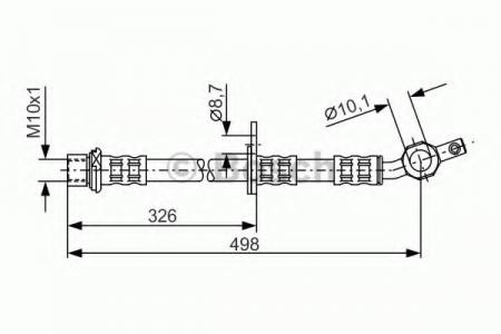 BREMSSCHLAUCH 1987481104