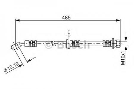 BREMSSCHLAUCH 1987481107 BOSCH