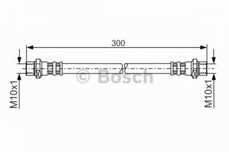 BREMSSCHLAUCH 1987481141 BOSCH