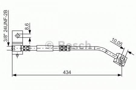 BREMSSCHLAUCH BOSCH 1987481333 1987481333