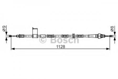 BREMSSEIL BOSCH 1987482363 1987482363