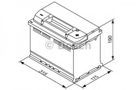  S5 80AH 730A 315X175X190 (-+) 0 092 S5E 110