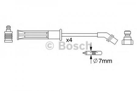 ZUENDLEITUNGSSATZ 0986357252 BOSCH