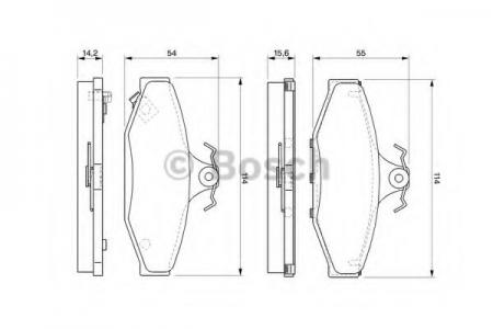    KORANDO/MUSSO(GDB3135) 0 986 424 561 BOSCH