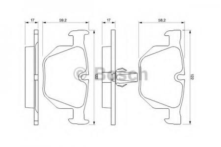    BMW E90/E91/E60/E61/E70/E71  0 986 424 766 BOSCH