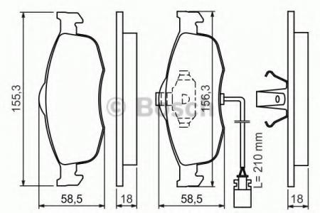 - . .  Ford Mondeo 93- , Sco 0986460971 BOSCH