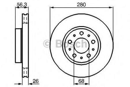 0986478298 VOLVO 940 2.0-2.3I/2.4TD 90- F 0986478298