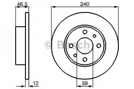    FIAT UNO 1.0-1.9D 86] 0986478353