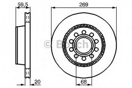   AUDI: 100 90-94, A6 94-97, A6 AVANT 94-97, QUATTRO 80-91, V8 88-94 0986478614