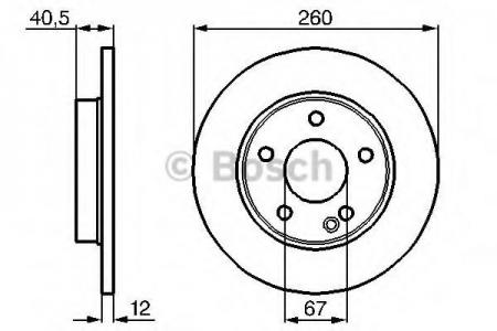 0986478874 MB W168 1.4I/1.6CDI 98- F 0986478874