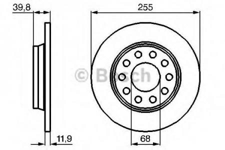 0986478987 AUDI A4 1.8-3.0I 01- R 0986478987