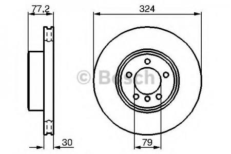   BMW: 5  03 -, 5 TOURING  04 -, 6  04 -, 6   04- 0986479115