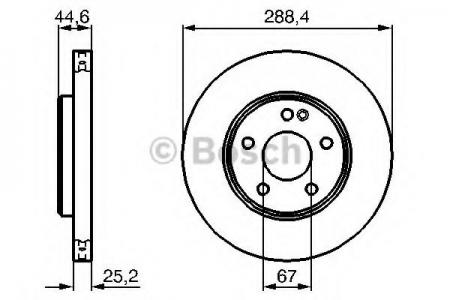 0986479234 MB W245 B-CLASS 1.7-2.0I/2.0CDI 05- F 0986479234