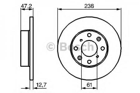 0986479240 ROVER 200 1.4-2.0I/2.0SDI 95- F 0986479240