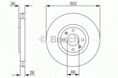   CITROEN C4 1.6-2.0 04-/PEUGEOT 307 2.0 03-  .D=302. 0986479288