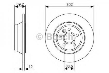 0986479396 VOLVO S80 II 2.0-4.4I/2.4D 06- R 0986479396