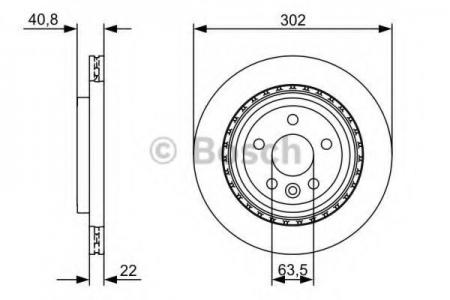   VOLVO: S60 II 10 -, S80 II 06 -, V70 II 00 -, V70 III  07 -, XC70 II 07- 0 986 479 398