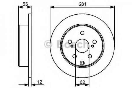   TOYOTA RAV 4 III 06-  D=281. 0 986 479 419