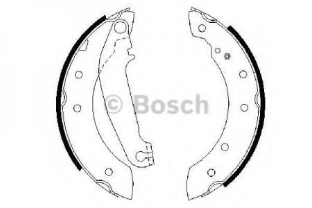 BREMSBACKE 0986487485 BOSCH