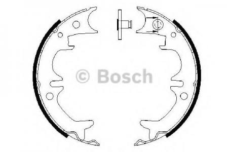 0986487602 TOYOTA Avensis 98- R 0986487602 BOSCH