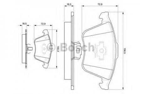    S40 / V50 04- (GDB1607) 0 986 494 077 BOSCH