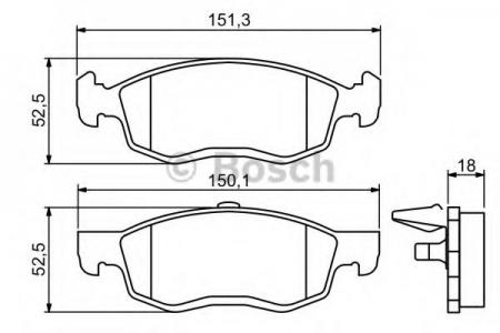   RENAULT LOGAN / 06-  0986494197 BOSCH