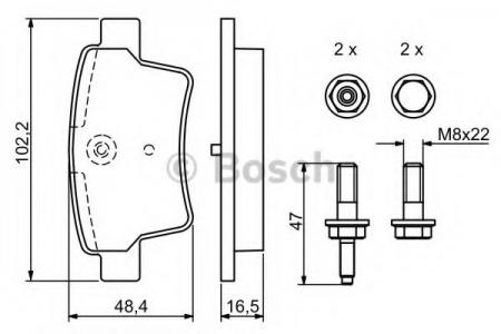   CITROEN C4 PICASSO/GRAND PICASSO 1.6-2.0 06-  0986494199